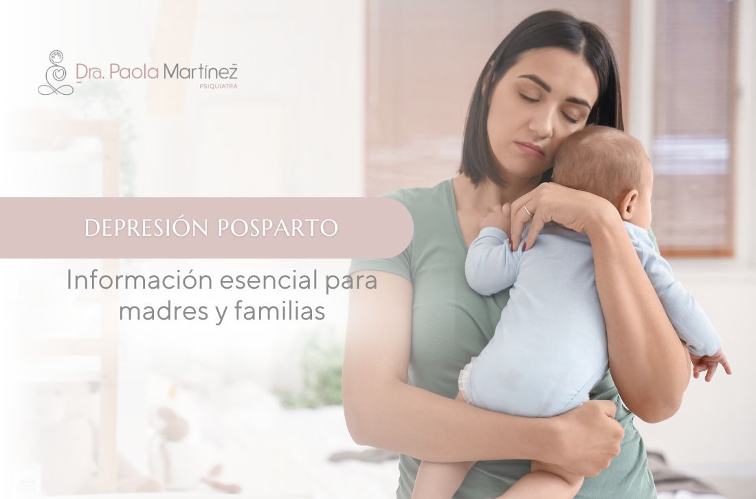 Depresión posparto explicada por la psiquiatra perinatal en Bogota Colombia Paola Martínez