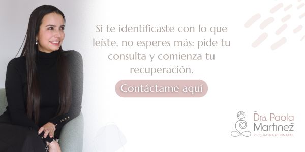 Dra. Paola Martínez cuenta cuáles son los síntomas de la depresión posparto